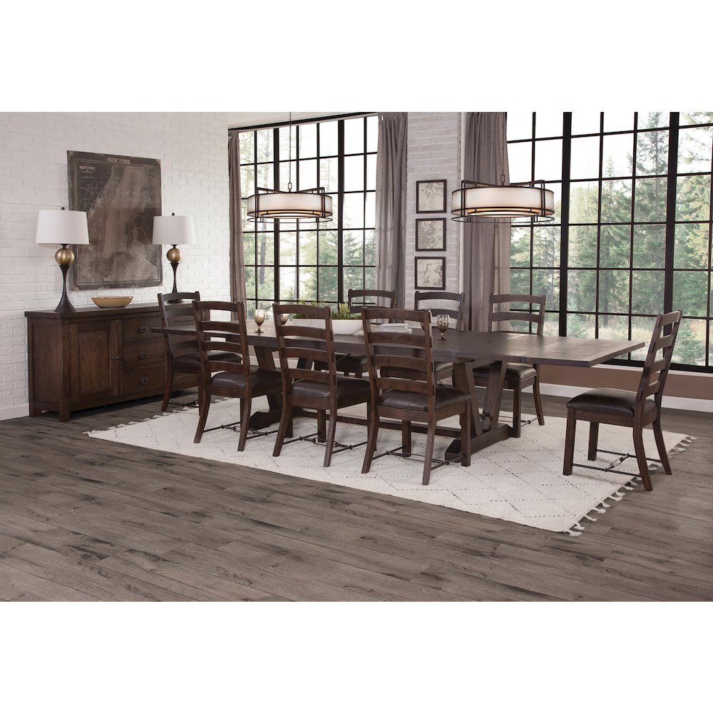 Yellowstone Folding Leaf Extension Dining Set
