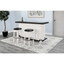 78" Farmhouse Wood Home Bar Set