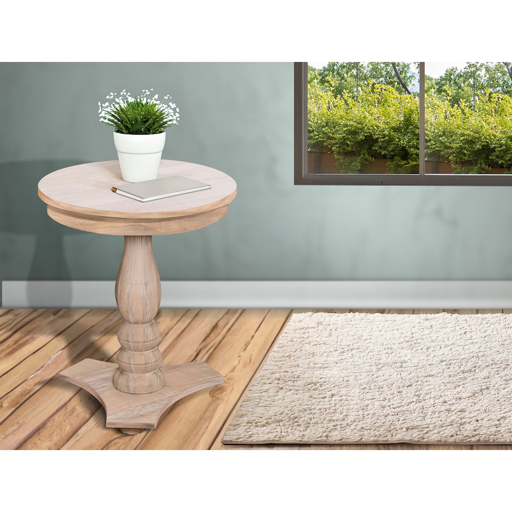 Sunny Designs Bijou Round Accent Table