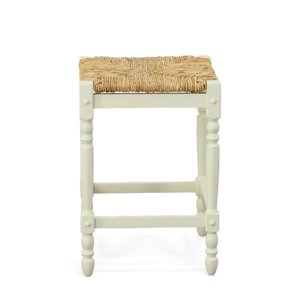 Hawthorne Bar Table with 2 Counter Stools - Antique White