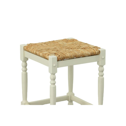 Hawthorne Bar Table with 2 Counter Stools - Antique White