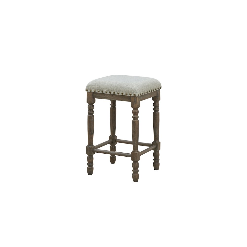 Brittany Bar Table with 4 Counter Stools - Vintage Walnut