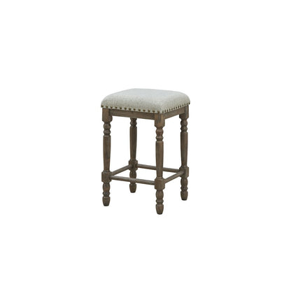 Brittany Bar Table with 4 Counter Stools - Vintage Walnut