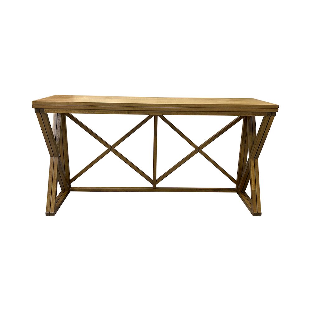 Taylor Flip Top Bar Table with 2 Counter Stools - Golden Oak