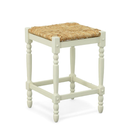 Hawthorne Bar Table with 2 Counter Stools - Antique White
