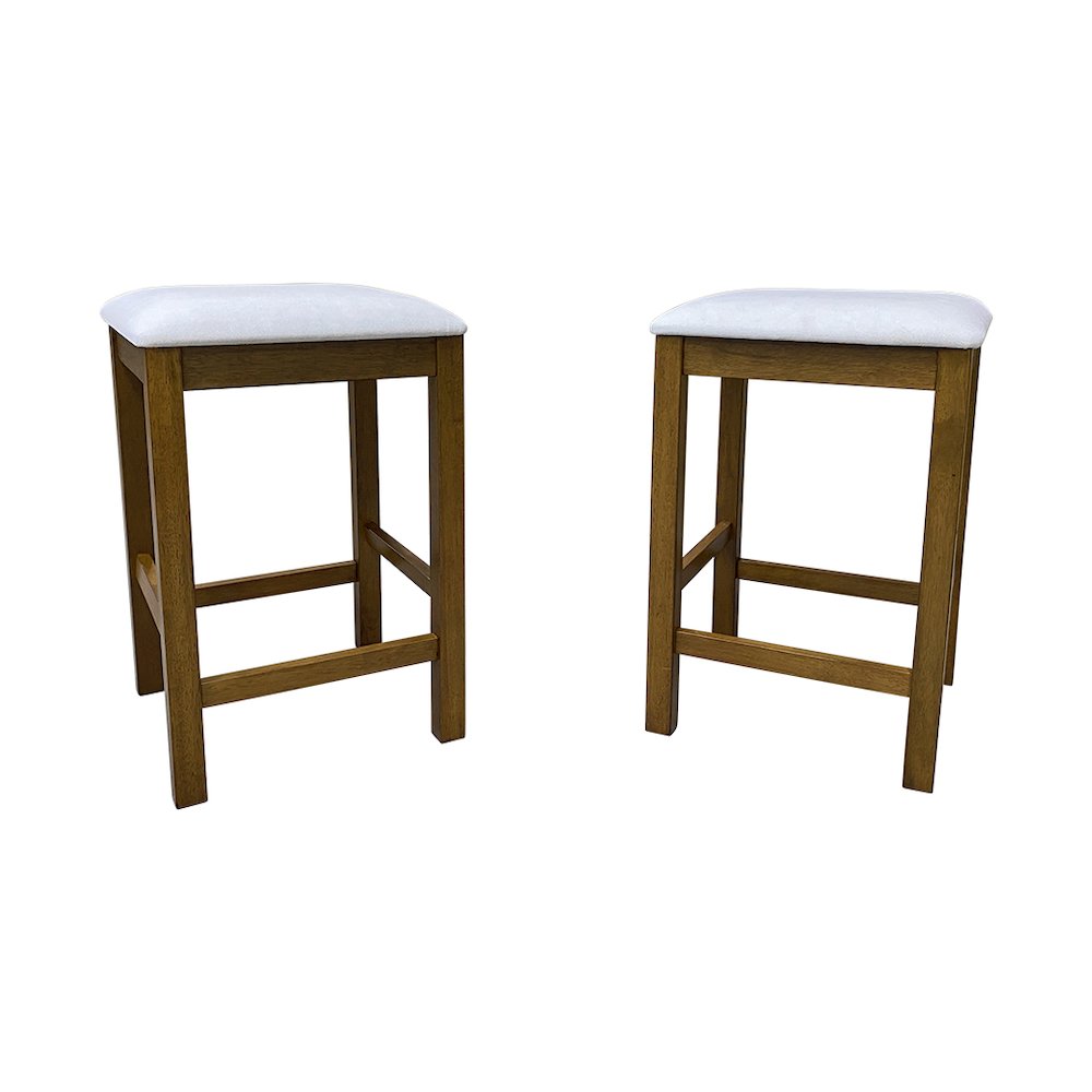 Taylor Flip Top Bar Table with 4 Backless Counter Stools - Golden Oak