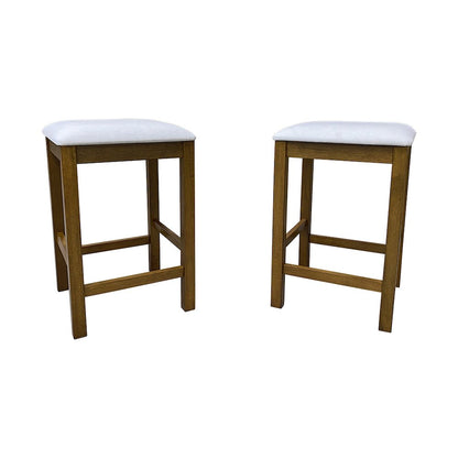 Taylor Flip Top Bar Table with 4 Backless Counter Stools - Golden Oak
