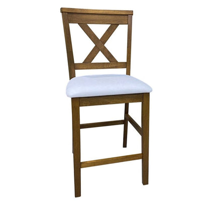 Taylor Flip Top Bar Table with 2 Counter Stools - Golden Oak