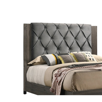 Madelyn Full Bed in Walnut Grey