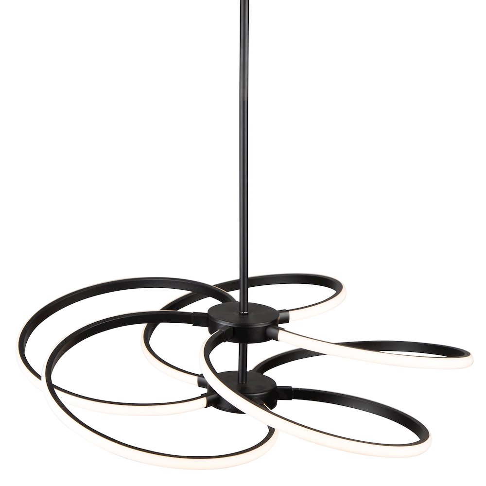 Equinox 30W LED Pendant Black