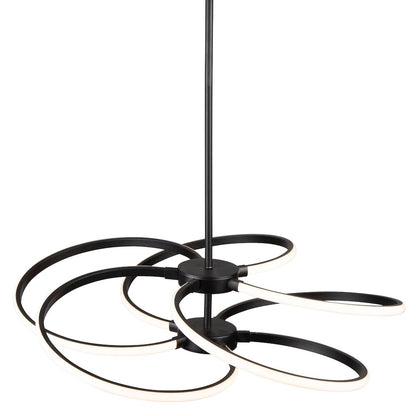 Equinox 30W LED Pendant Black