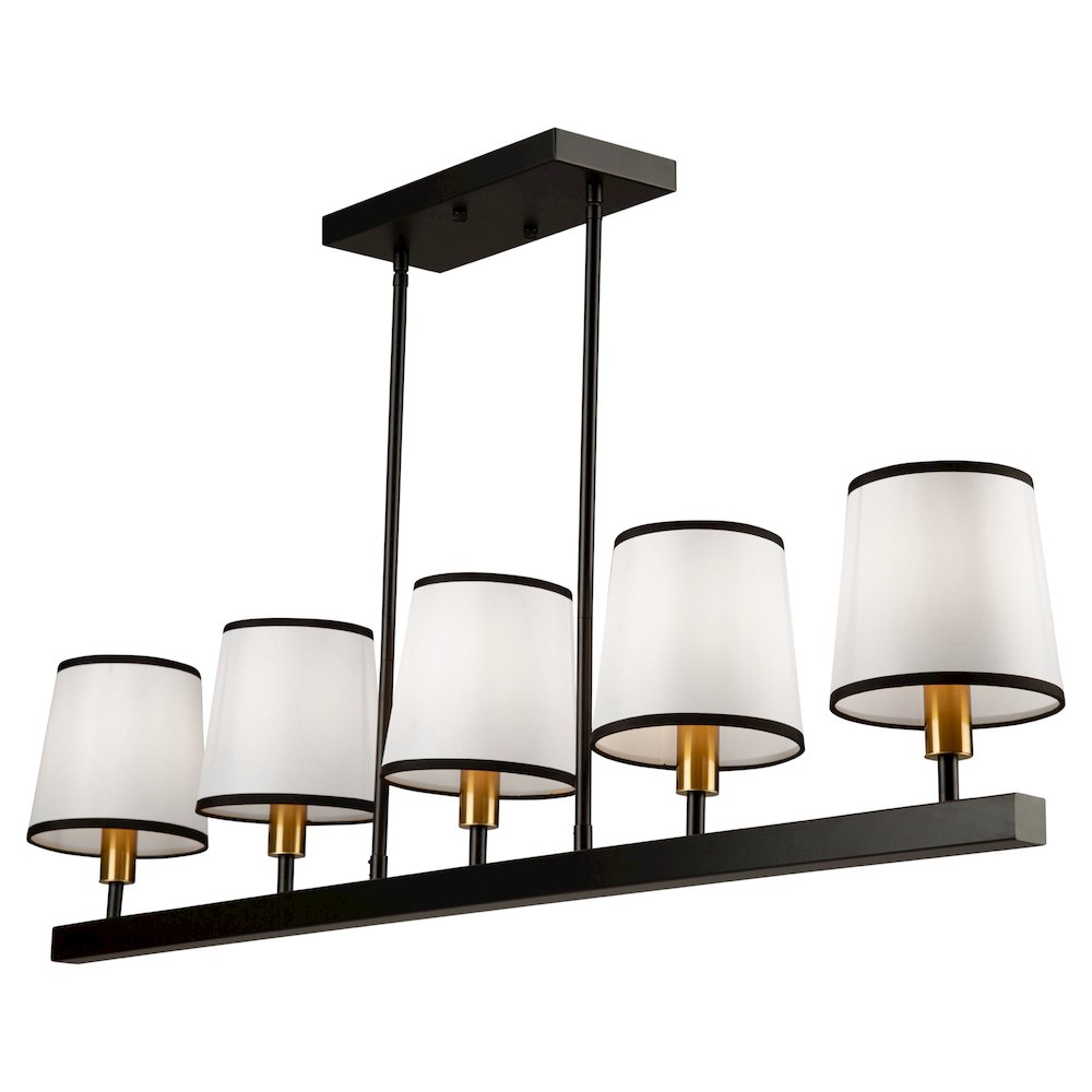Coco 5 Light Island Black and Gold