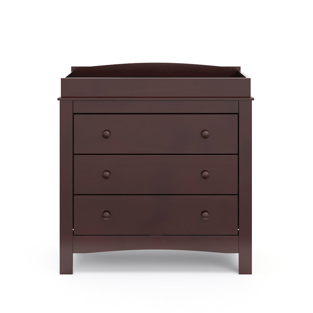 Graco Noah 3 Drawer Chest with Changing Topper (Espresso)