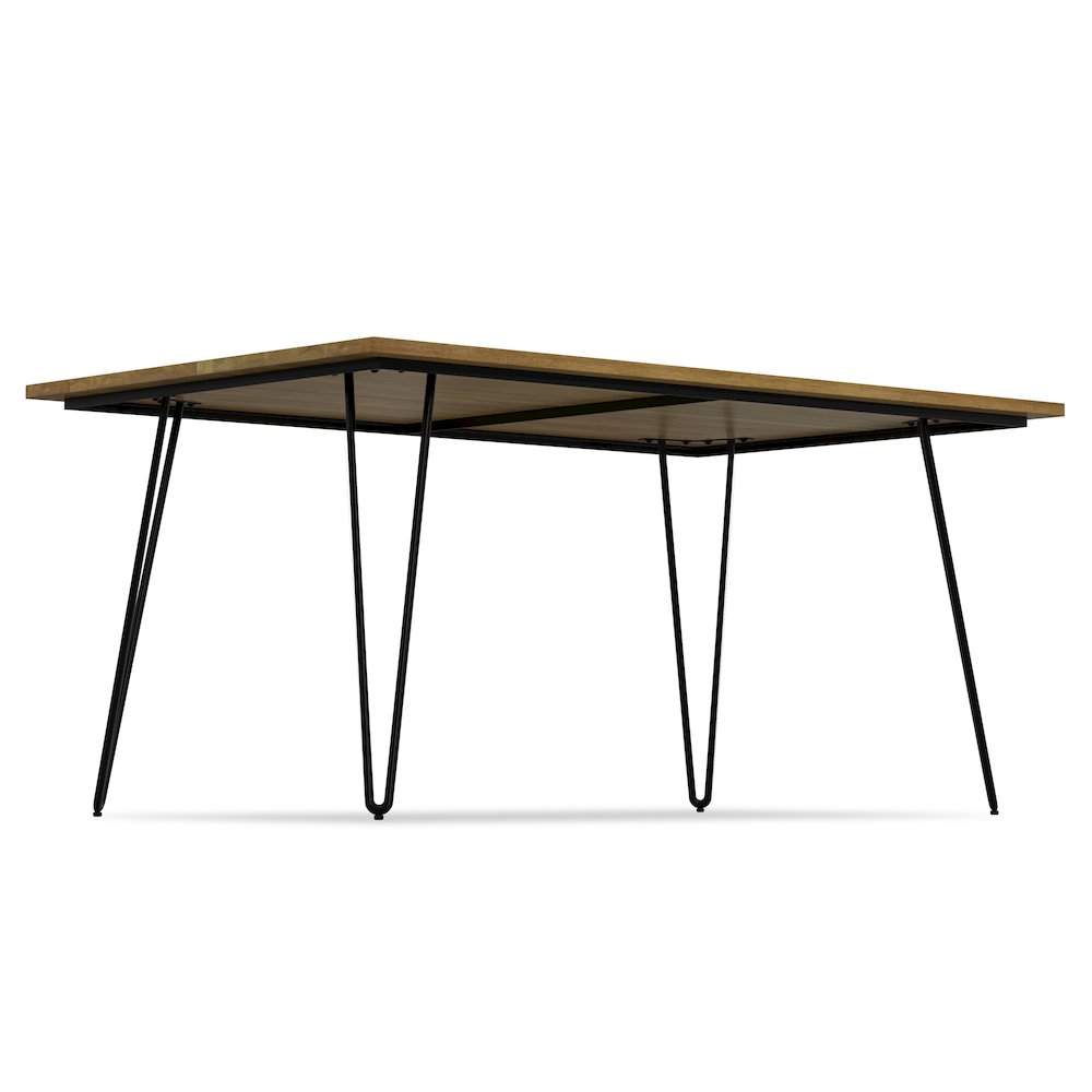Hunter Solid Mango Wood Dining Table In Light Brown
