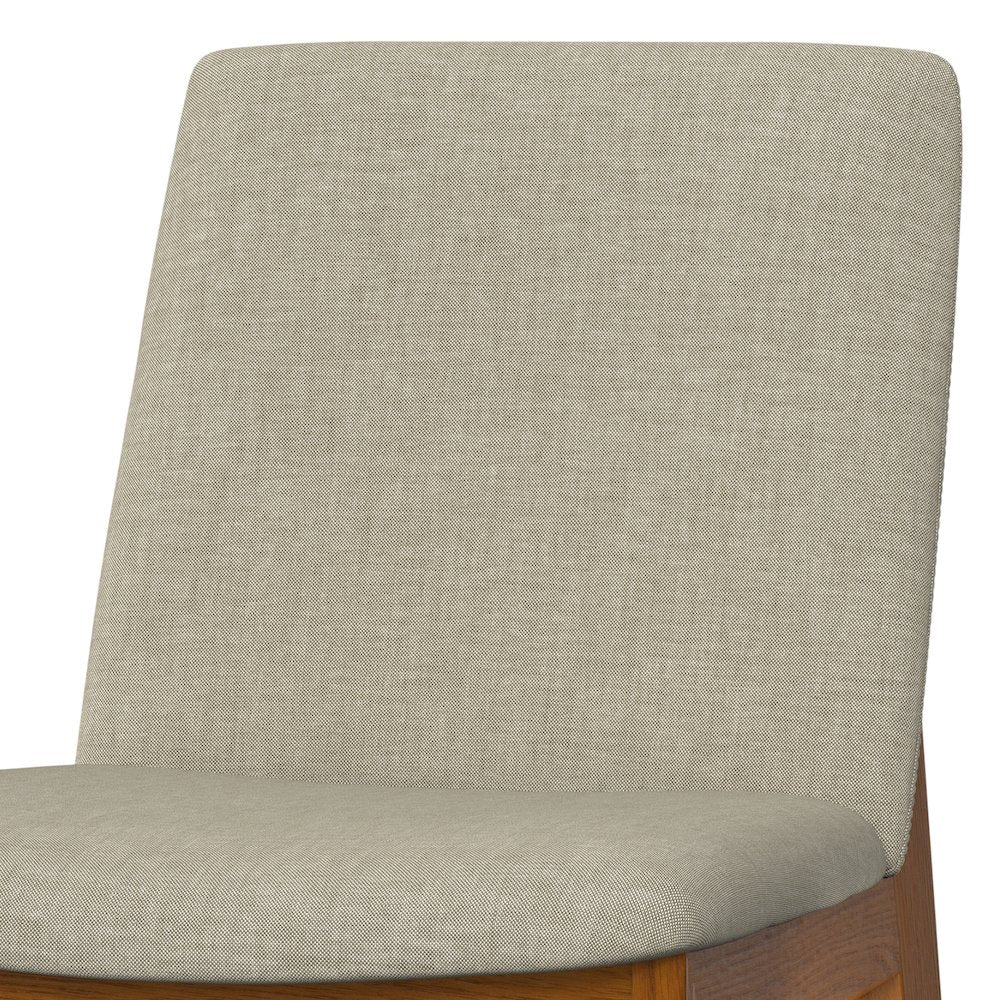 Selena Dining Chair (Set of 2) in Natural Linen Look Fabric