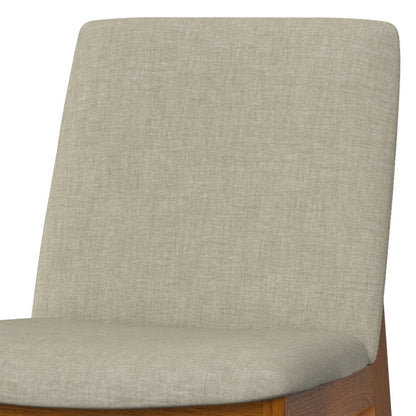 Selena Dining Chair (Set of 2) in Natural Linen Look Fabric