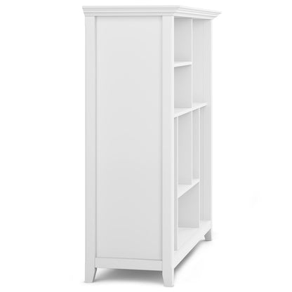 Amherst Solid Wood Multi Cube Bookcase And Storage Unit In White