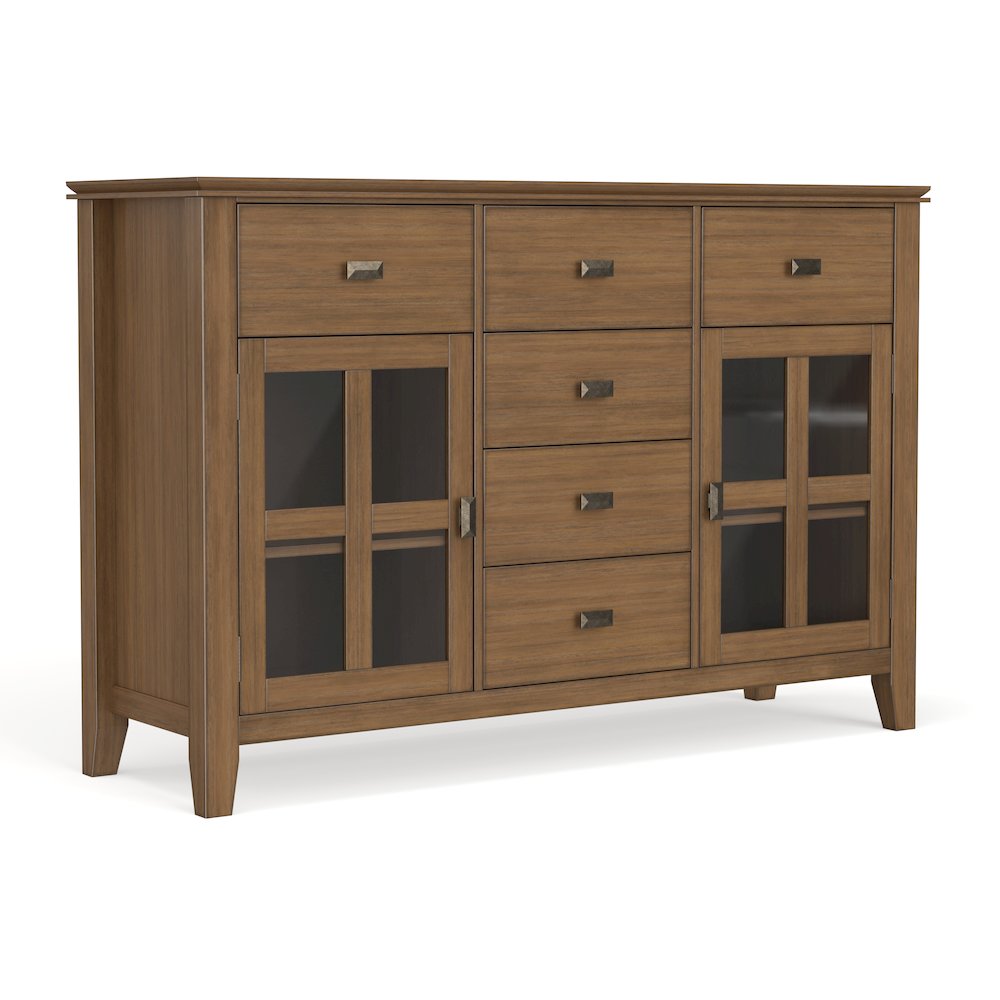 Artisan 54 inch Wide Solid Wood Transitional Sideboard Buffet