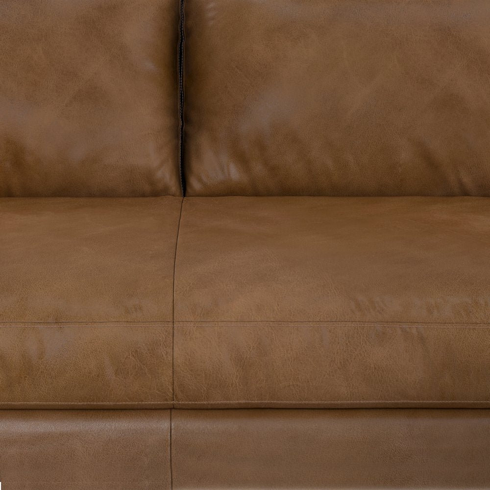 Morrison 72-Inch Sofa In Genuine Leather