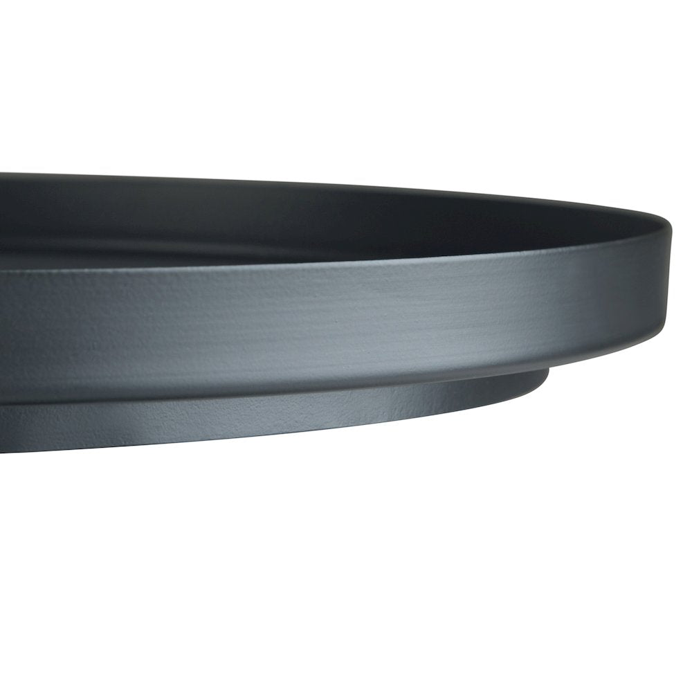Monet Metal Side Table In Black