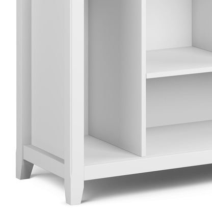 Amherst Solid Wood Multi Cube Bookcase And Storage Unit In White