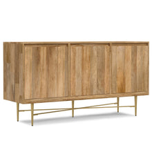 Fallon SOLID MANGO WOOD Sideboard Buffet in Natural