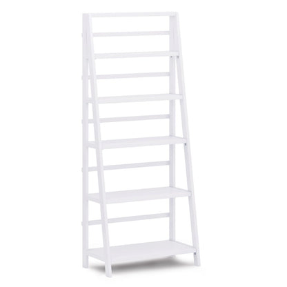 Acadian Solid Wood Bookcase In White
