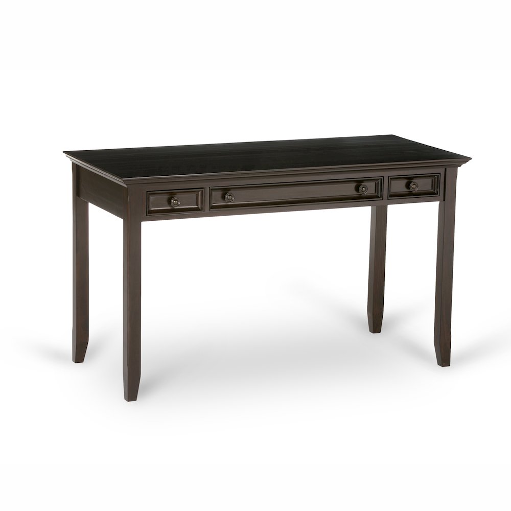 Amherst Solid Wood Desk In Hickory Brown