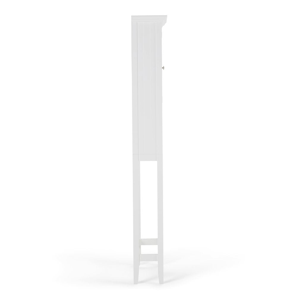 Acadian Space Saver Cabinet In Pure White