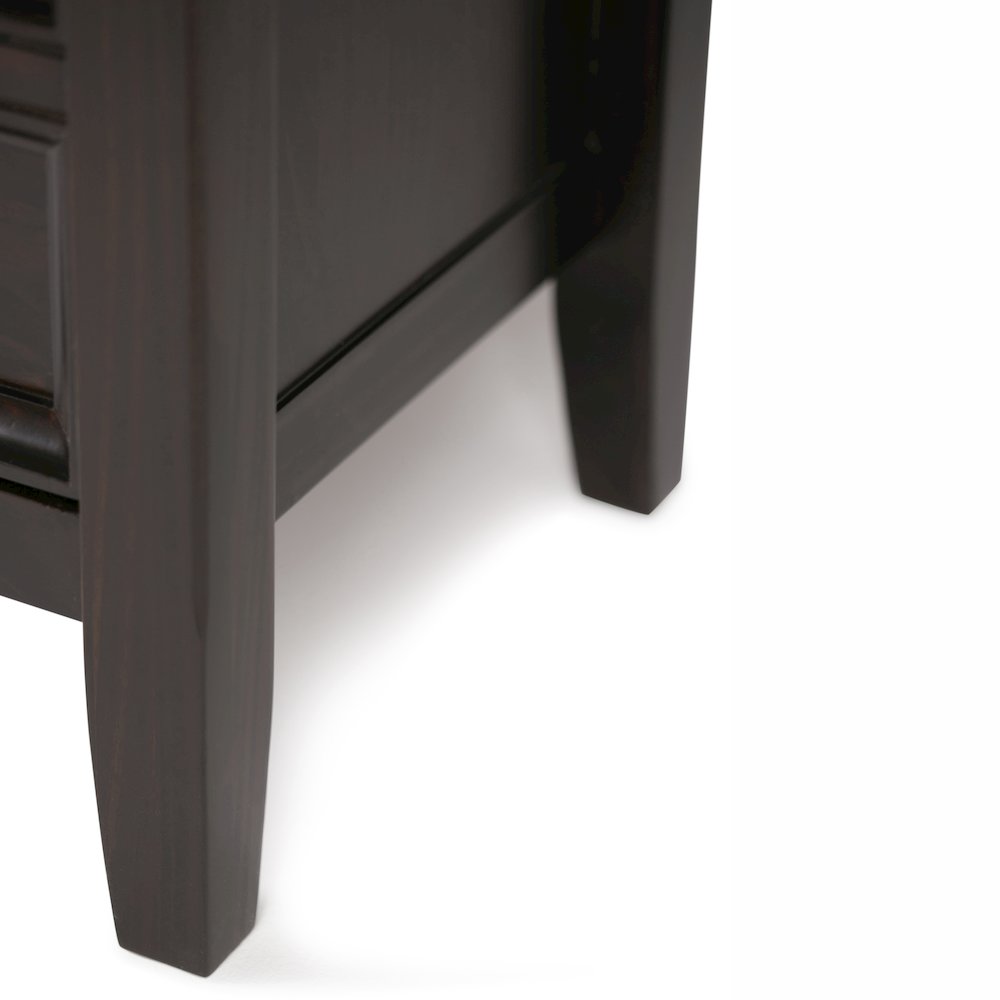 Amherst Solid Wood Console Sofa Table In Hickory Brown