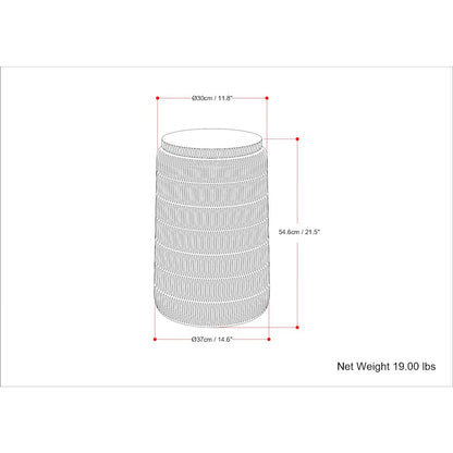 Juno Side Table In Graphite