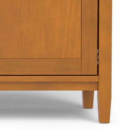 60 Inch Tv Media Stand In Light Golden Brown  For Tvs Up To 65 Inches