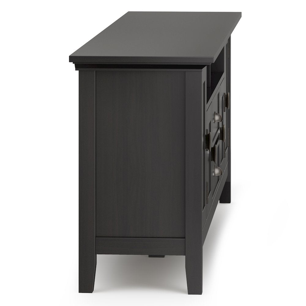 72 Inch Tv Media Stand In Hickory Brown For Tvs Up To 80 Inches
