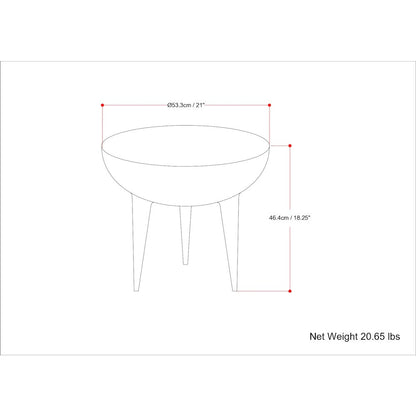 Otto Side Table In Graphite