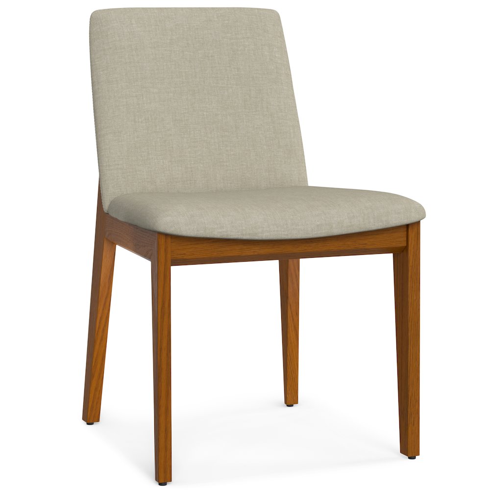 Selena Dining Chair (Set of 2) in Natural Linen Look Fabric