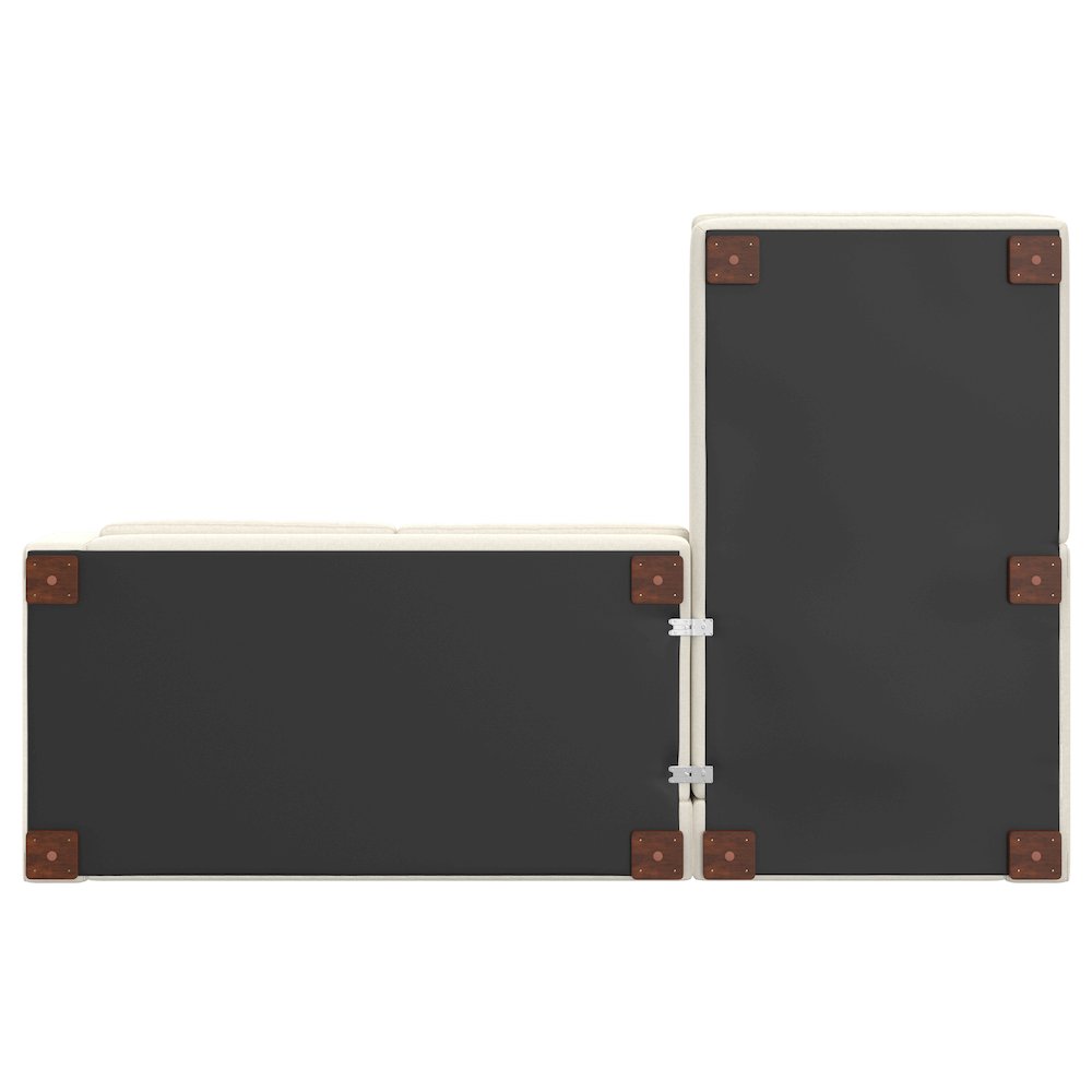 Charlie Right-Facing Sectional In Tightly Woven Performance Fabric
