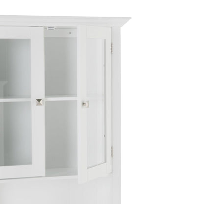 Acadian Space Saver Cabinet In Pure White