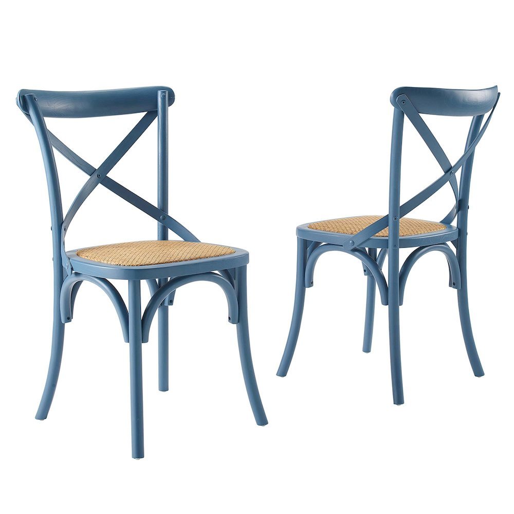 Wooden Dining Side Chairs for Kitchen and Dining Room, Harbor, Set of 2