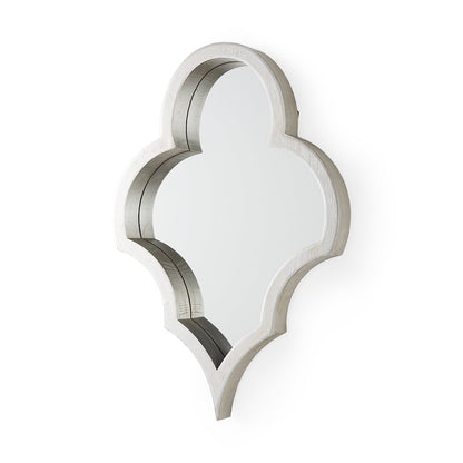 Geneva 23x34 Silver Wood Frame Mirror