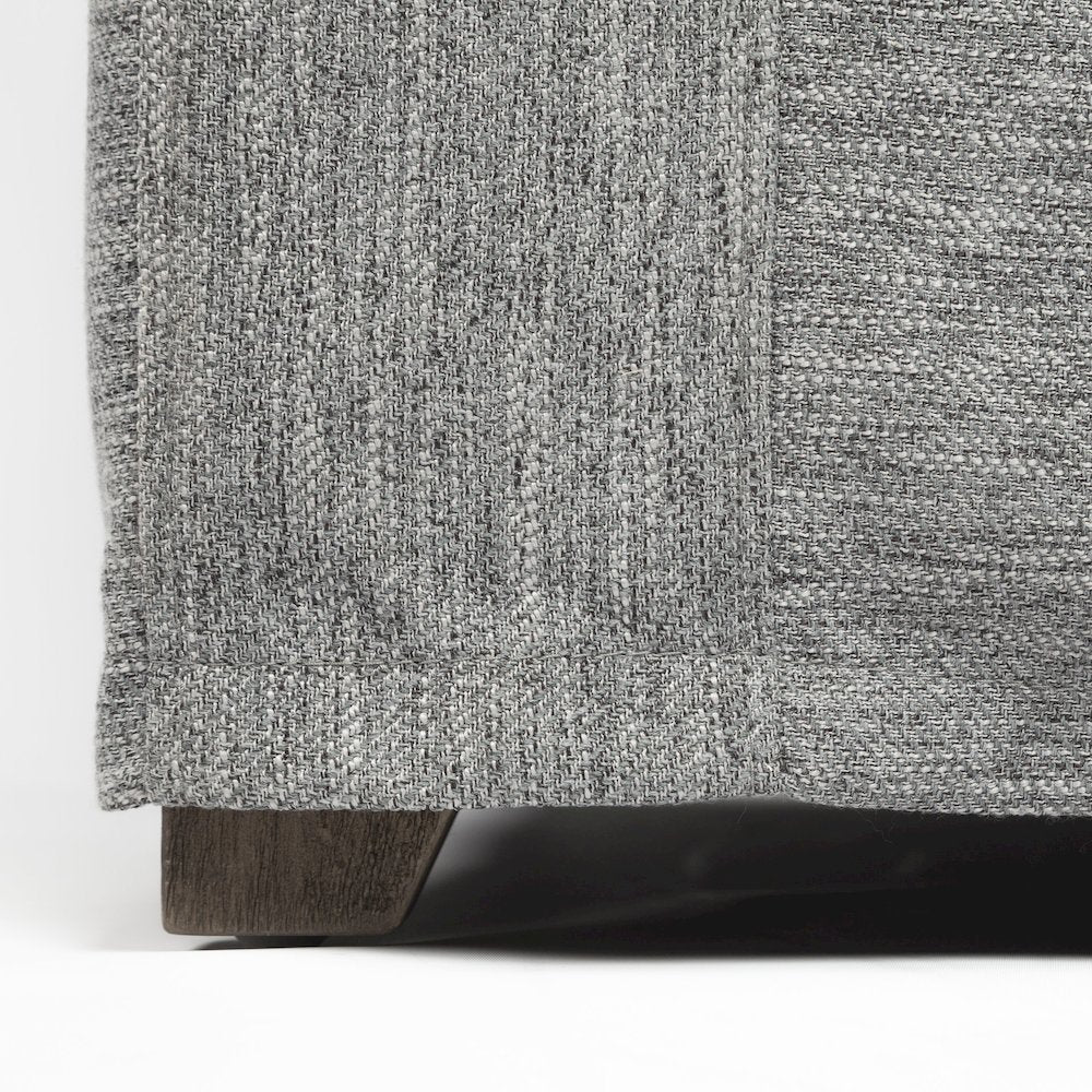 Denly I38 X 38.25 X 34.5 Castlerock Gray Slipcover Upholstered Arm Chair