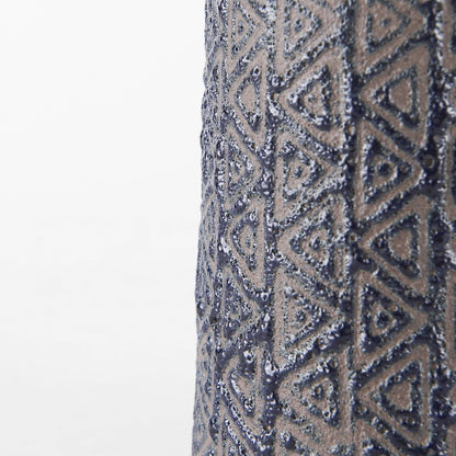 Sefina II Medium Brown/Black Patterned Ceramic Vase
