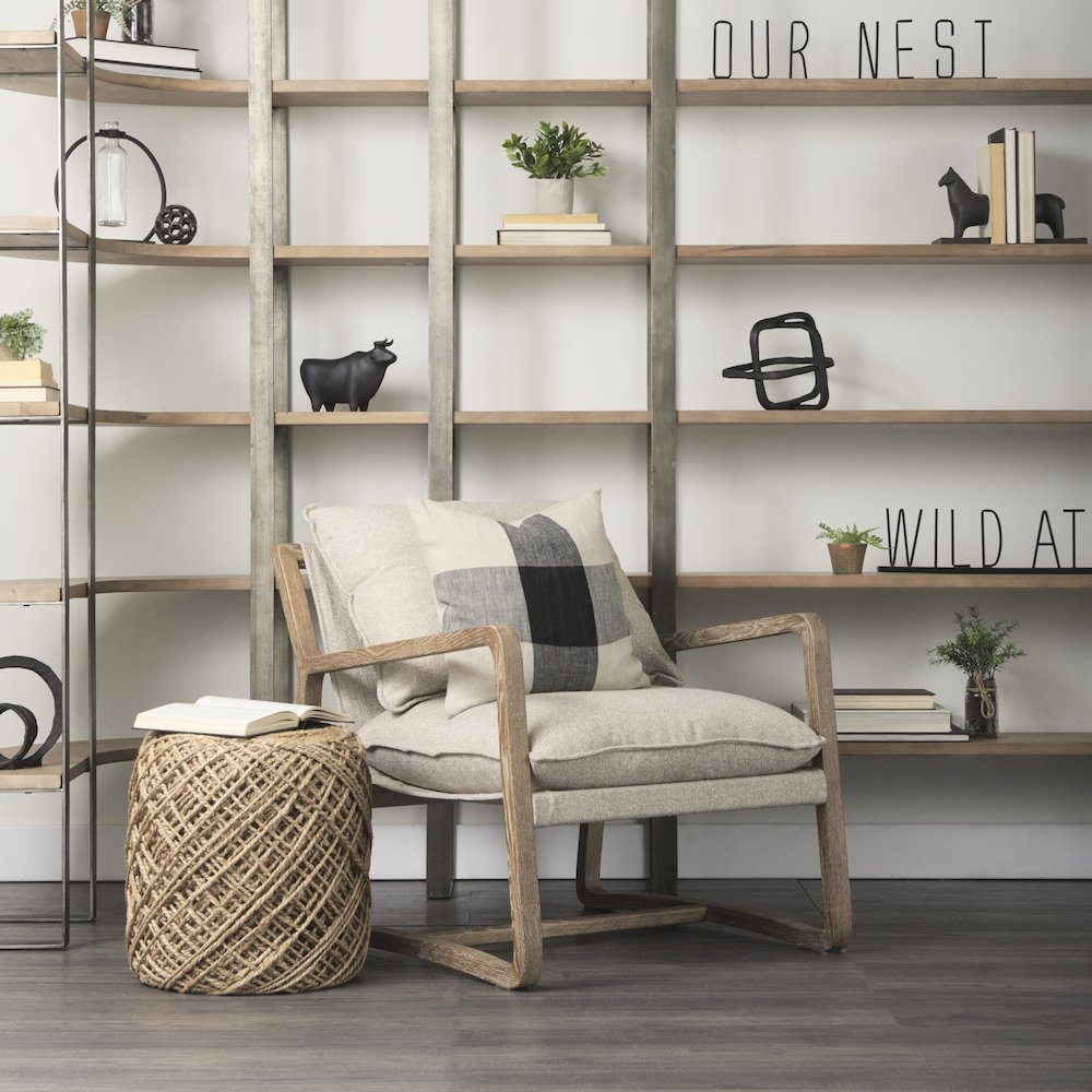 Our Nest 24L x 1W Black Metal Sign