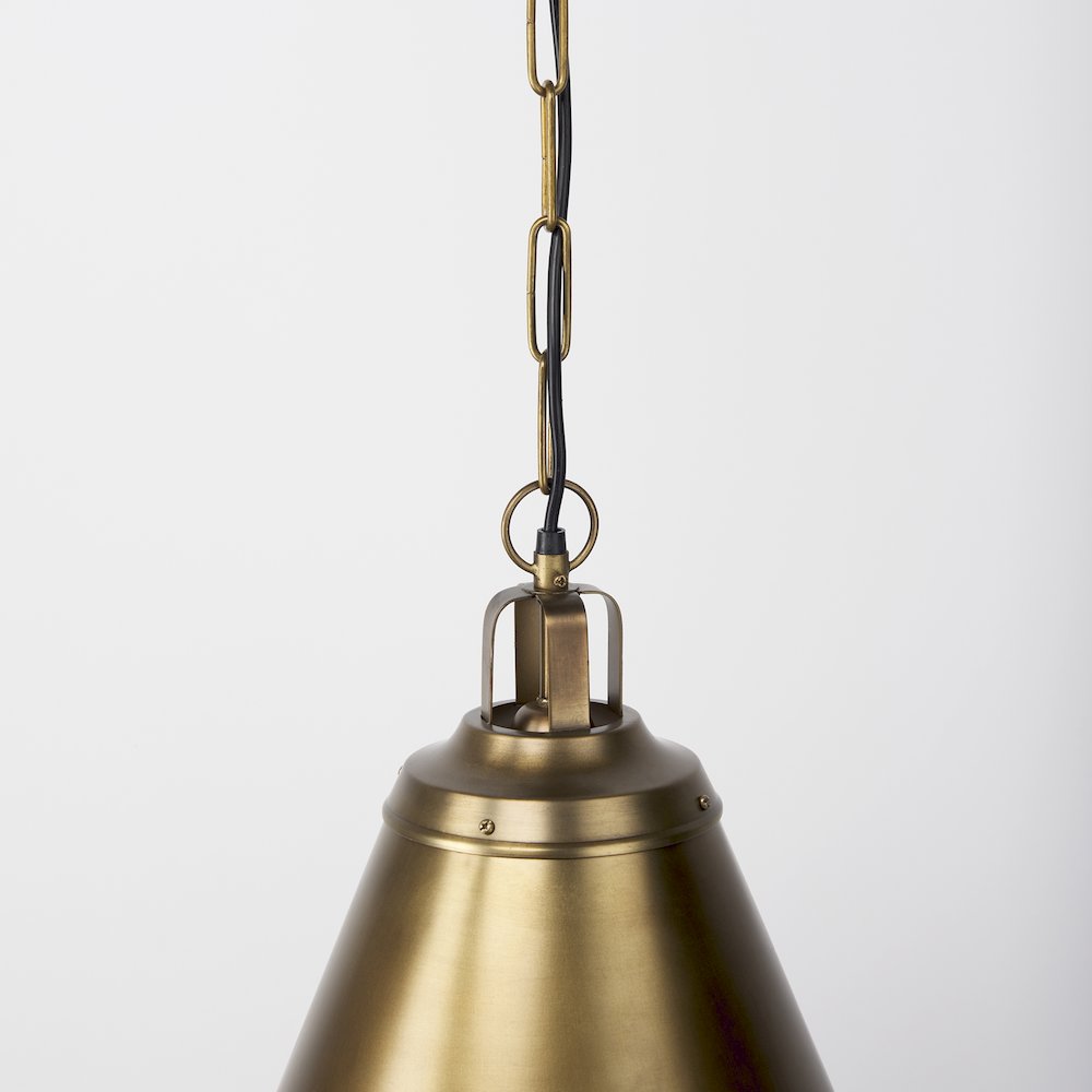 Fenton 18.0L x 18.0W x 23.0H Gold W/Gold Accents Pendant Light