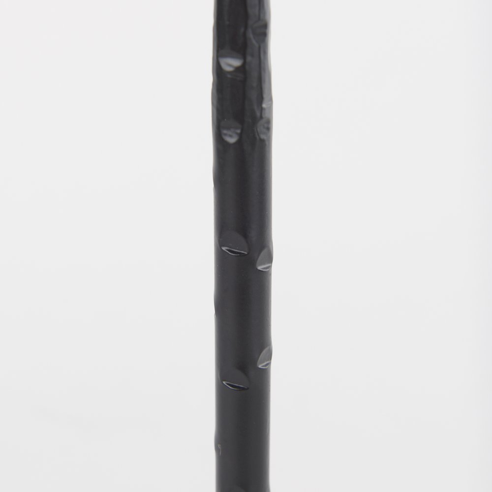 Porter 4.5L x 4.5W x 12.0H Small Black Iron Candle Holder