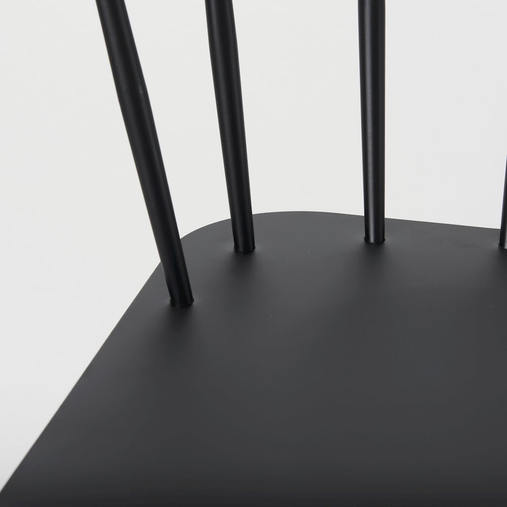 Colin Black Metal Bar Stool