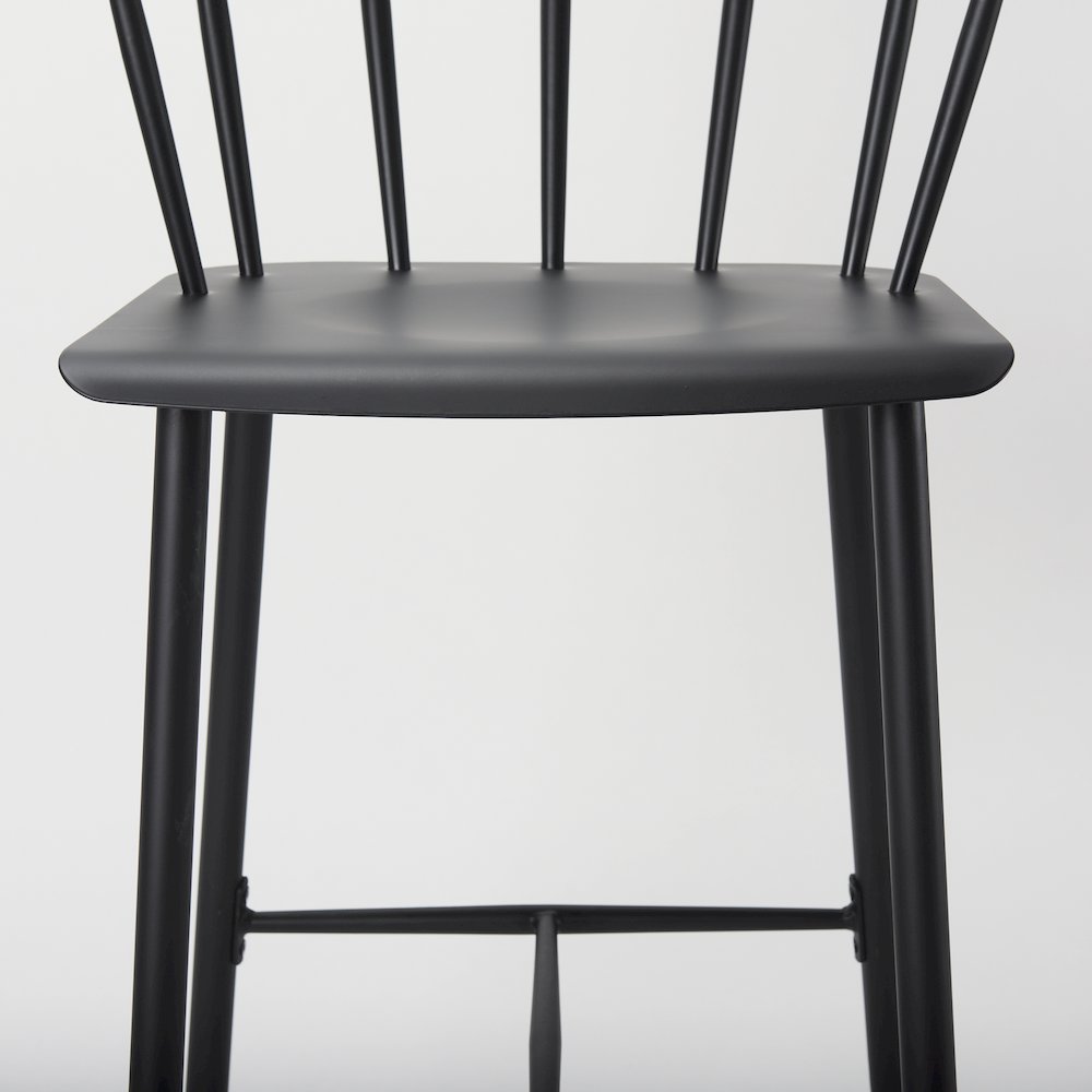 Colin Black Metal Bar Stool