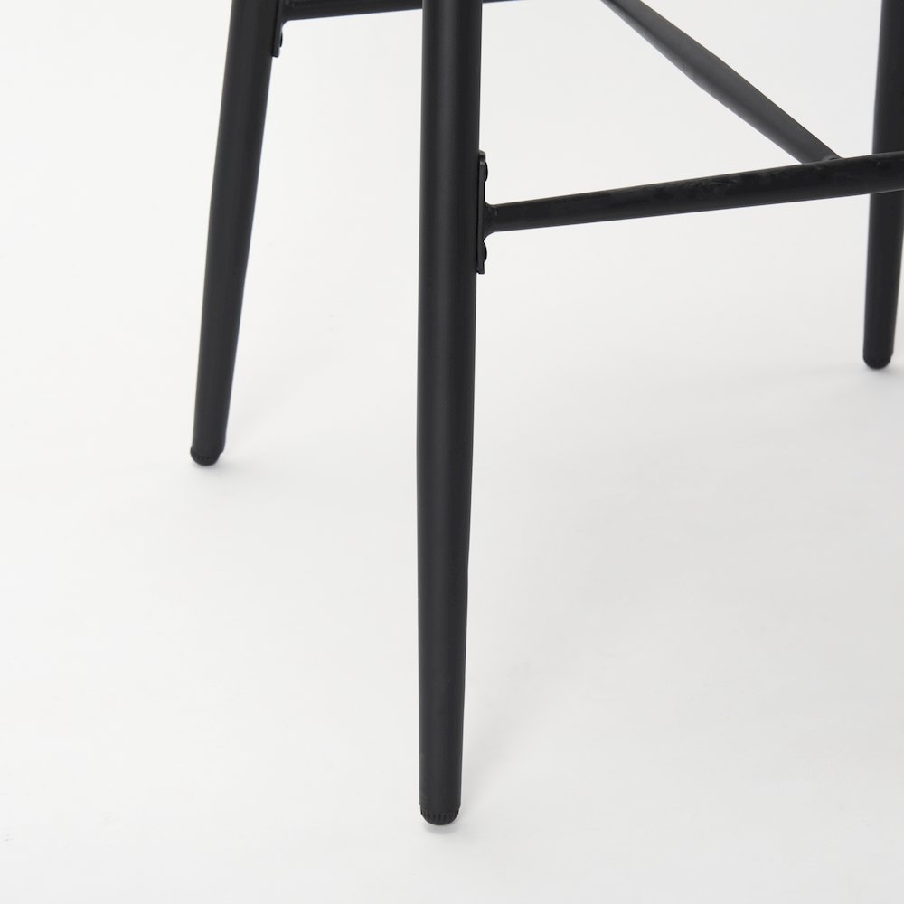 Colin Black Metal Bar Stool