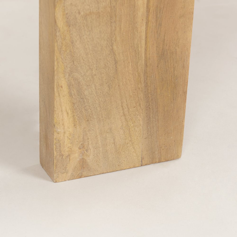Light Brown Oblong Coffee Table