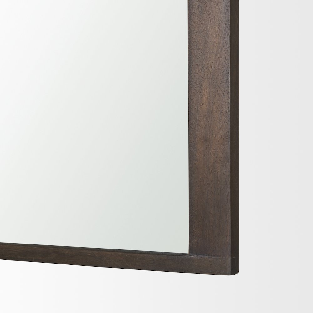 Celeste Dark Brown Medium Arched Mirror
