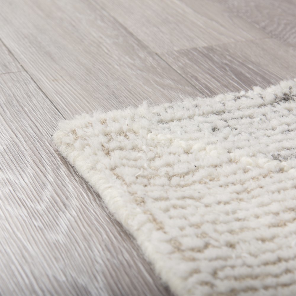 Kolt 8x10 Neutral Geometric Patterned Wool Area Rug